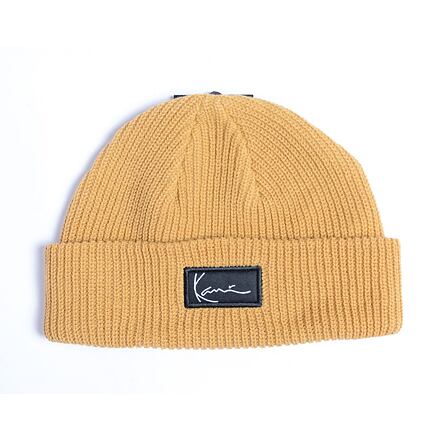 Beanie Karl Kani Woven Signature Essential Fisherman Beanie Bež | kk7020347