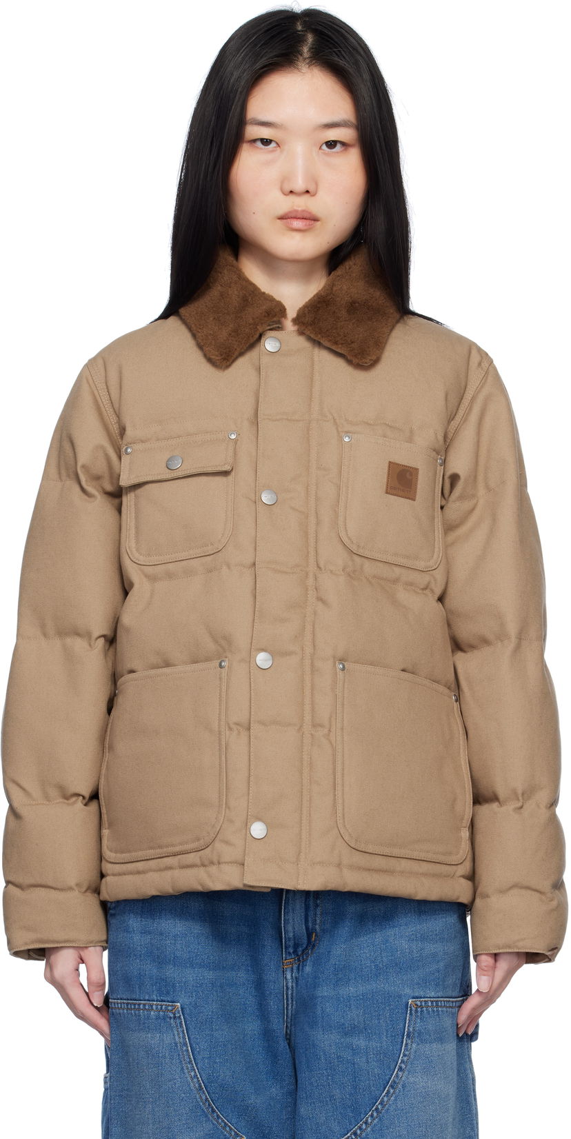 Puhovka Carhartt WIP Work In Progress Rayley Insulated Jacket Bež | I033906 2FSXX