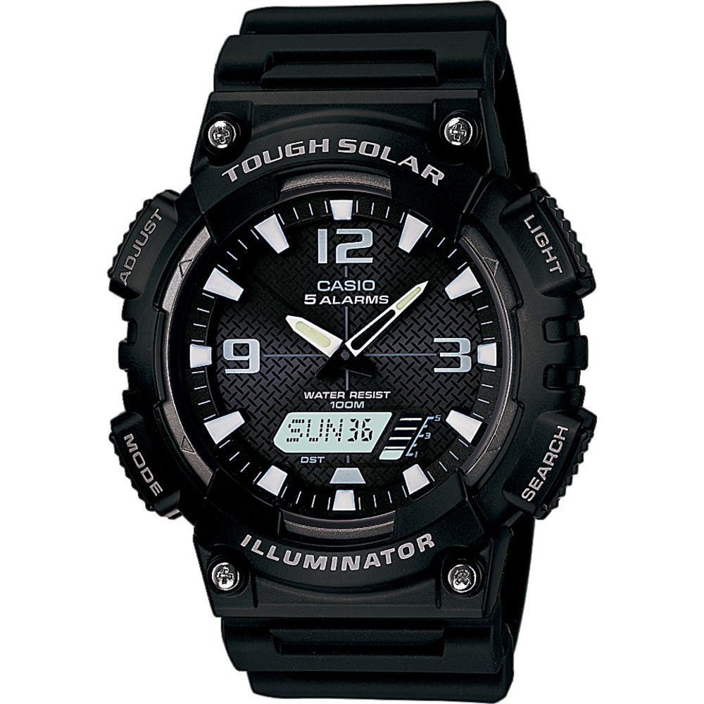 Ure CASIO Collection Črna | AQ-S810W-1AVEF, 0