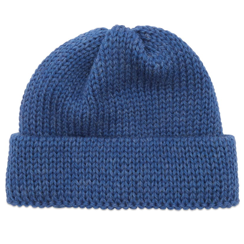Beanie Universal Works Universal Works Short Watch Cap Modra | 33350-WBL