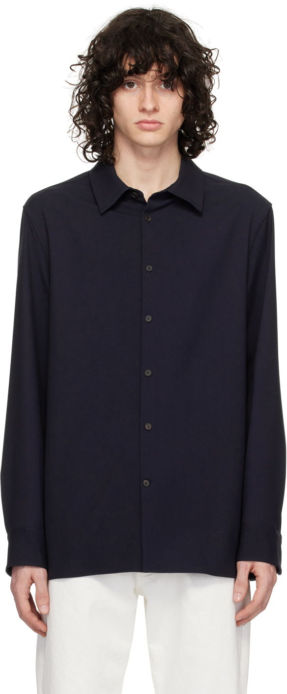 Srajce The Row Long Sleeve Button Up Shirt Črna | 283-W1842