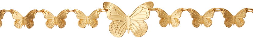 Ogrlica Blumarine Blumarine Butterfly Belt Kovinski | A344W048A