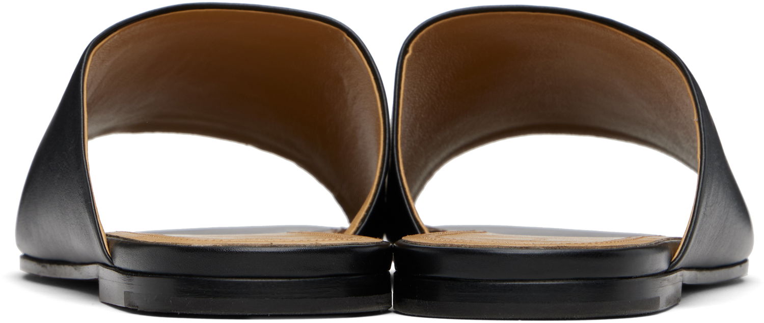 Modni dodatki The Row The Row Signum Slipper Sandals Črna | F1629-L57A, 1