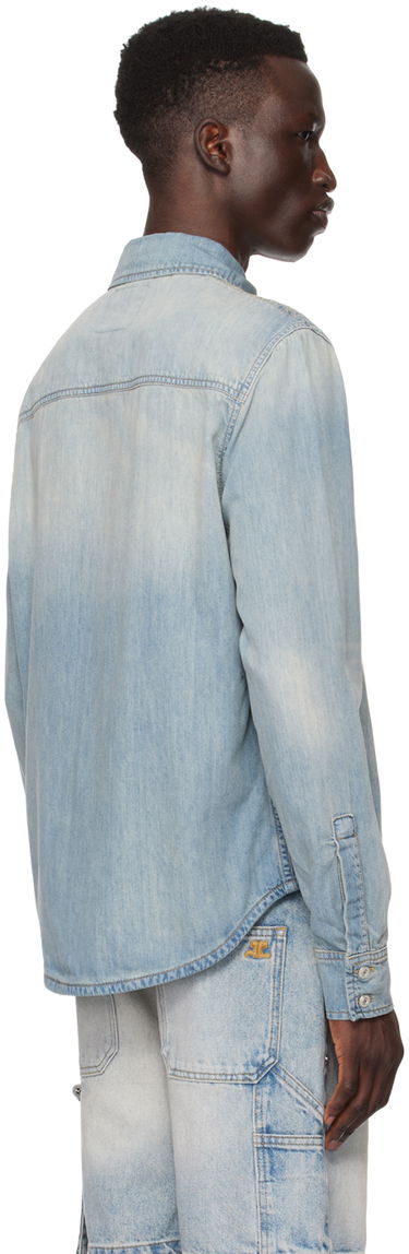 Srajce Courrèges Denim Shirt Modra | 124DCH015CO0102, 2