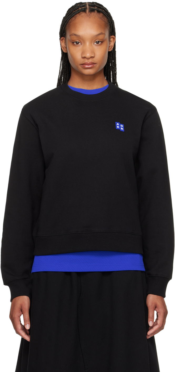 Pulover ADER ERROR Crewneck Sweatshirt Črna | BMSGFYSW0101BK, 0