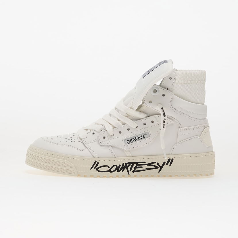Superge in čevlji Off-White 3.0 Off Court Courtesy White/ Black Bela | OWIA112C99LEA0060110