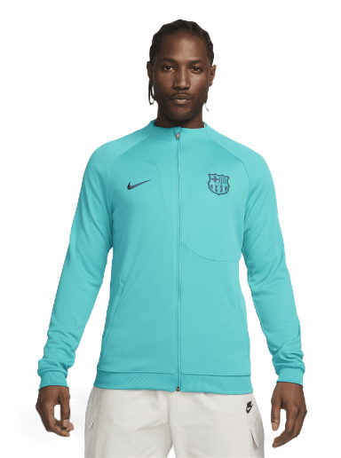 Jakna Nike F.C. Barcelona Academy Pro Third Football Knit Jacket Turkizna | DX8470-300