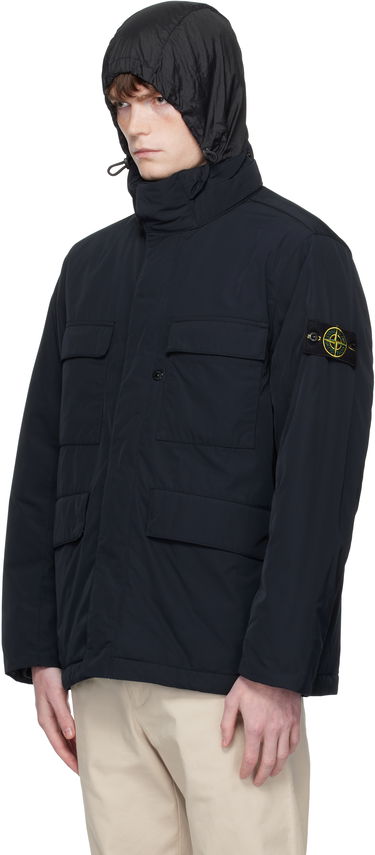 Jakna Stone Island Micro Twill Jacket Mornarica | K2S15 4100049 S0026, 3