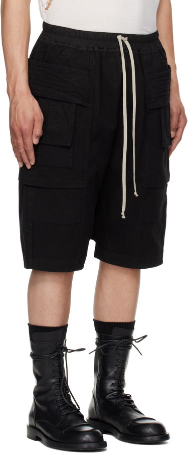 Kratke hlače Rick Owens Rick Owens DRKSHDW Hollywood Creatch Cargo Pods Shorts Črna | DU01E3382 CVS, 1