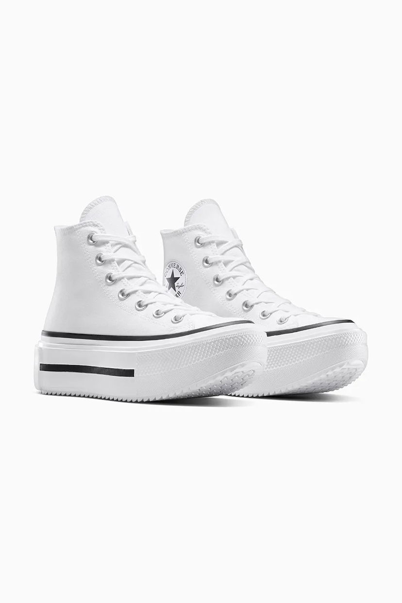 Superge in čevlji Converse Converse Chuck Taylor All Star Lift Double Stack Bela | A12976C