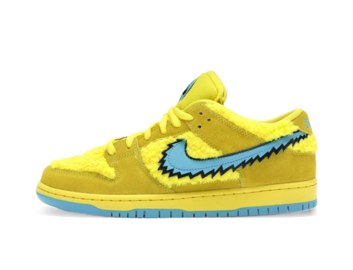 Skateboarding Nike SB Grateful Dead x Dunk Low SB "Yellow Bear" Rumena | CJ5378-700