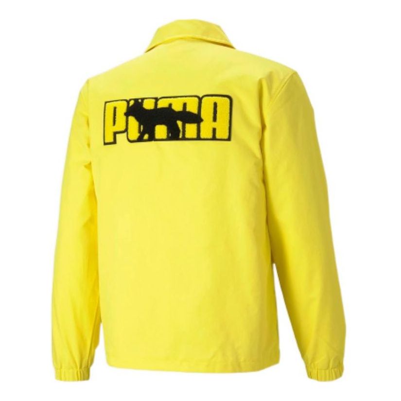 Vetrovka Puma Kitsune Coach Jacket Rumena | 530430-30