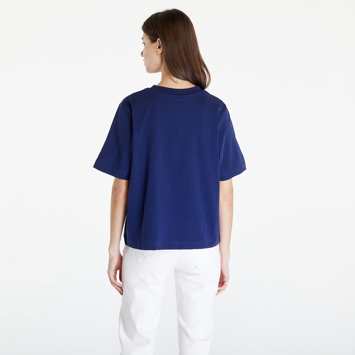 Majica Queens Essential T-Shirt With Contrast Print Blue Mornarica | QNS_019, 1