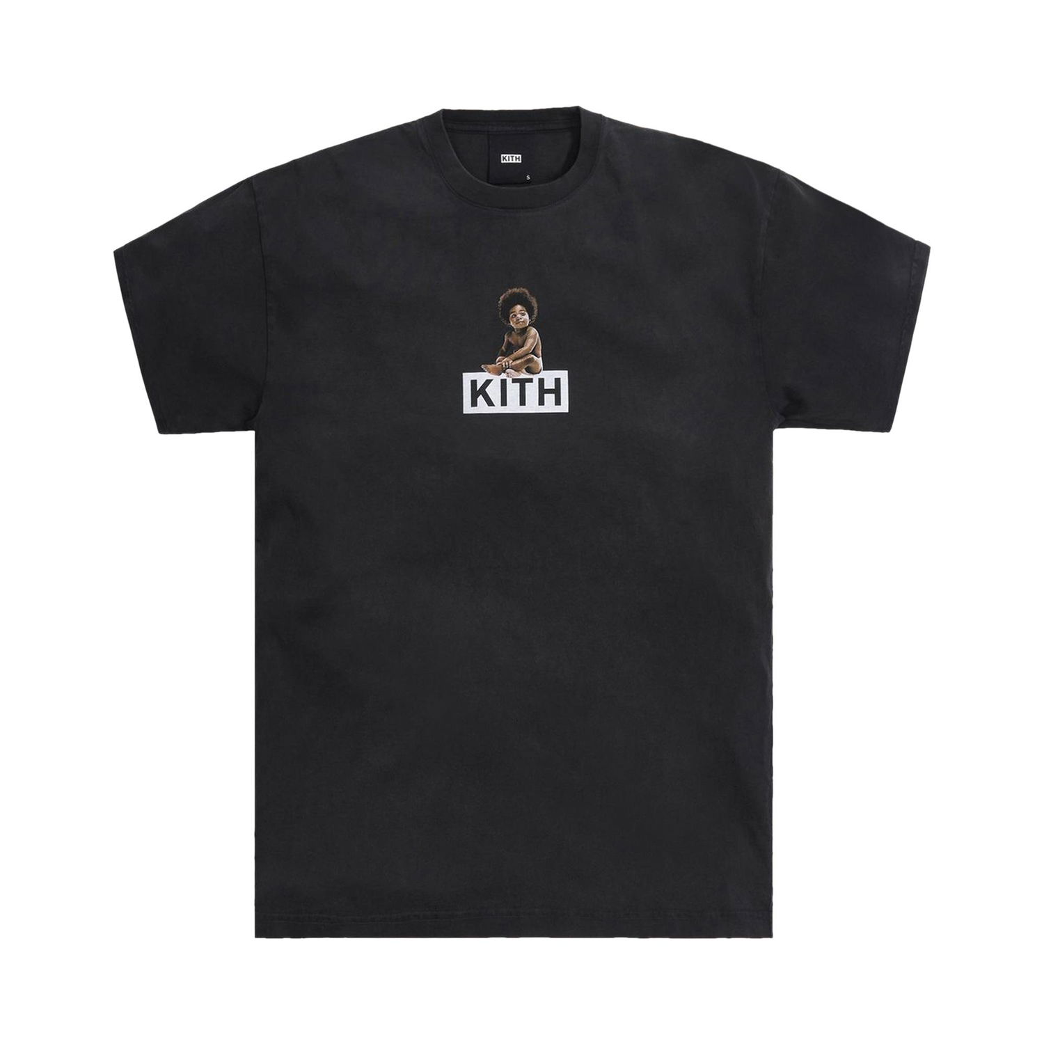 Majica KITH For The Notorious B.I.G Ready To Die Classic Logo Vintage Tee Črna | KH030055 100, 1