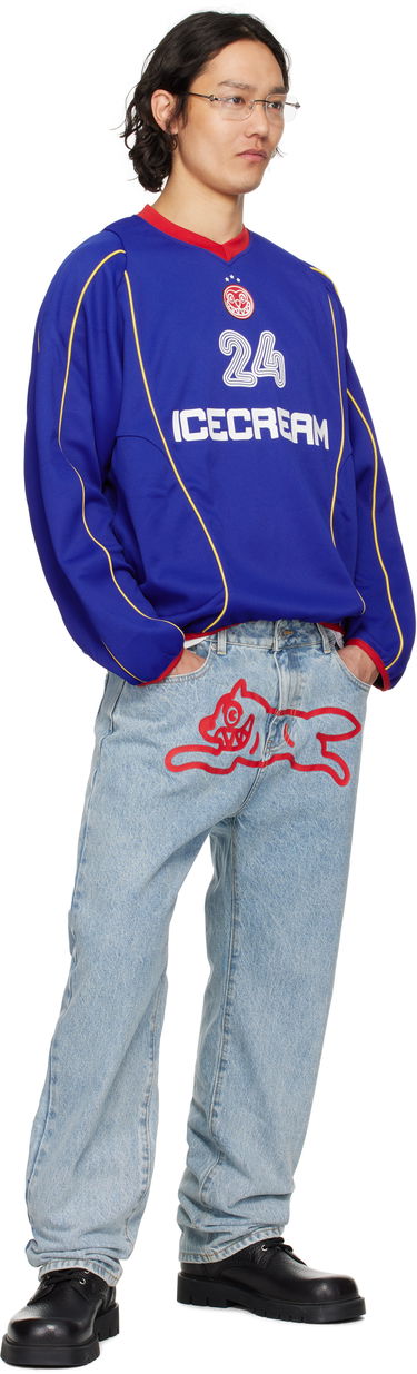 Kavbojke BBC IceCream ICECREAM Running Dog Denim Jeans Modra | ICD25102, 3