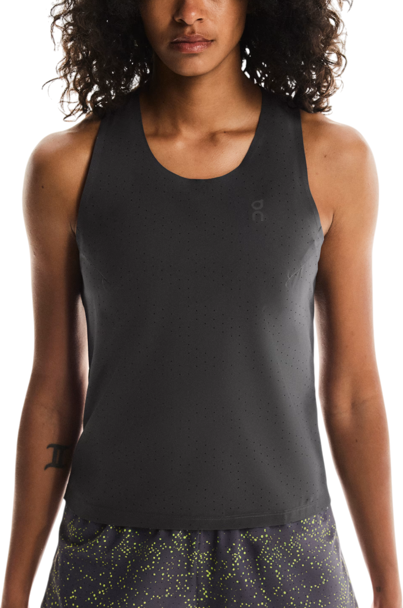 Majica brez rokavov On Running On Running Race Tank Top Črna | 1wf10182343, 0