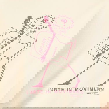 Majica Brain Dead Brain Dead Movimento Graphic T-Shirt, Size Large Bež | BDP25T00O044-CRM, 5