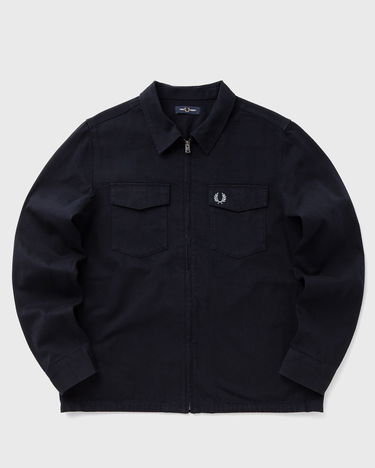 Srajce Fred Perry Twill Zip Through Overshirt Mornarica | M9833-608, 1