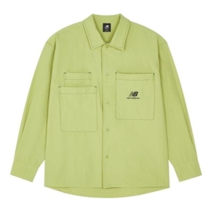 Srajce New Balance Classic Logo Shirt Zelena | AMJ23303-RYS