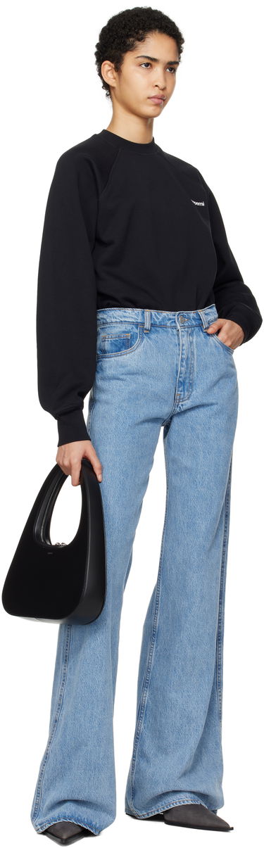 Pulover Coperni Crewneck Sweatshirt Bodysuit Črna | COPJS105F5010, 4