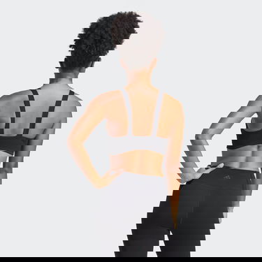 Modrček adidas Performance CoreFlow Luxe Studio Medium-Support Bra Črna | HR3032, 4