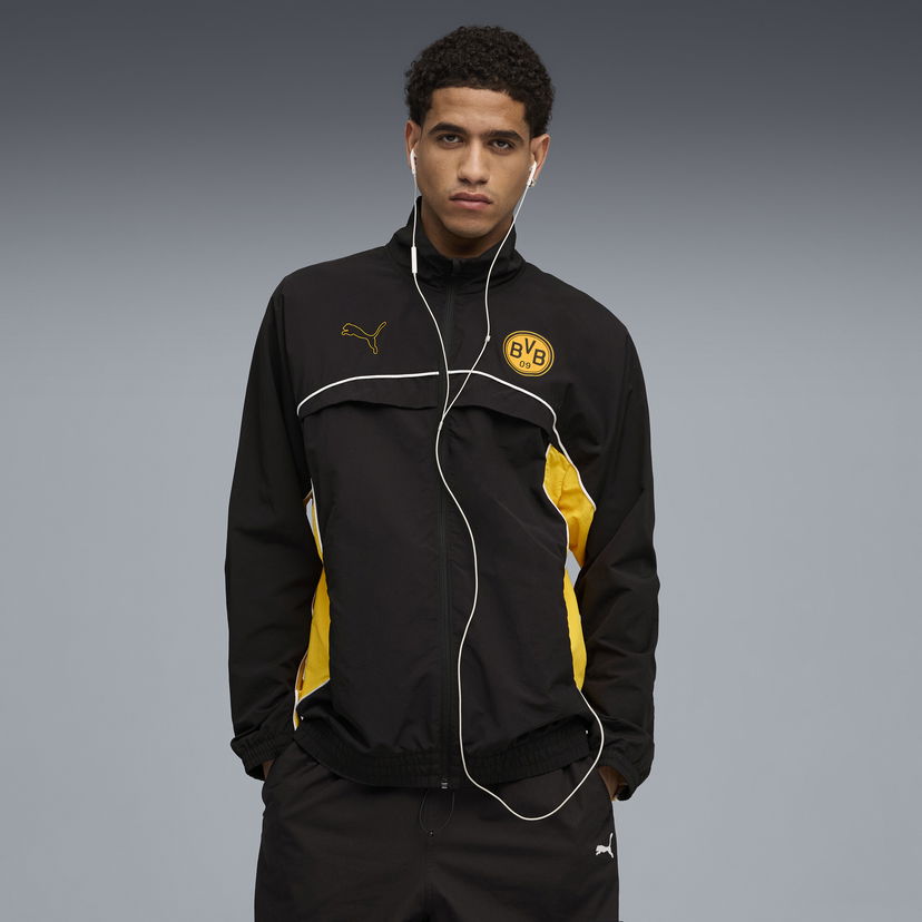Vetrovka Puma Borussia Dortmund FtblStatement Cellerator Jacket Črna | 781689_10