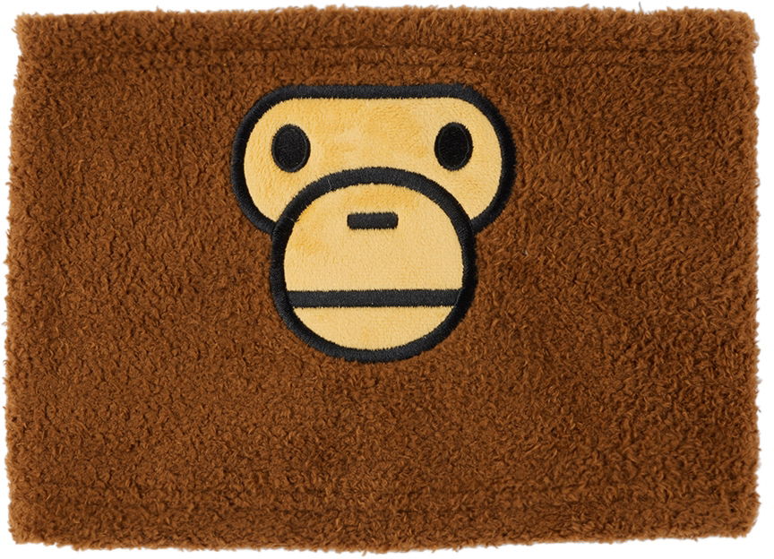 Šala BAPE Baby Milo Boa Neck Warmer Rjava | 002GDI803001K, 0
