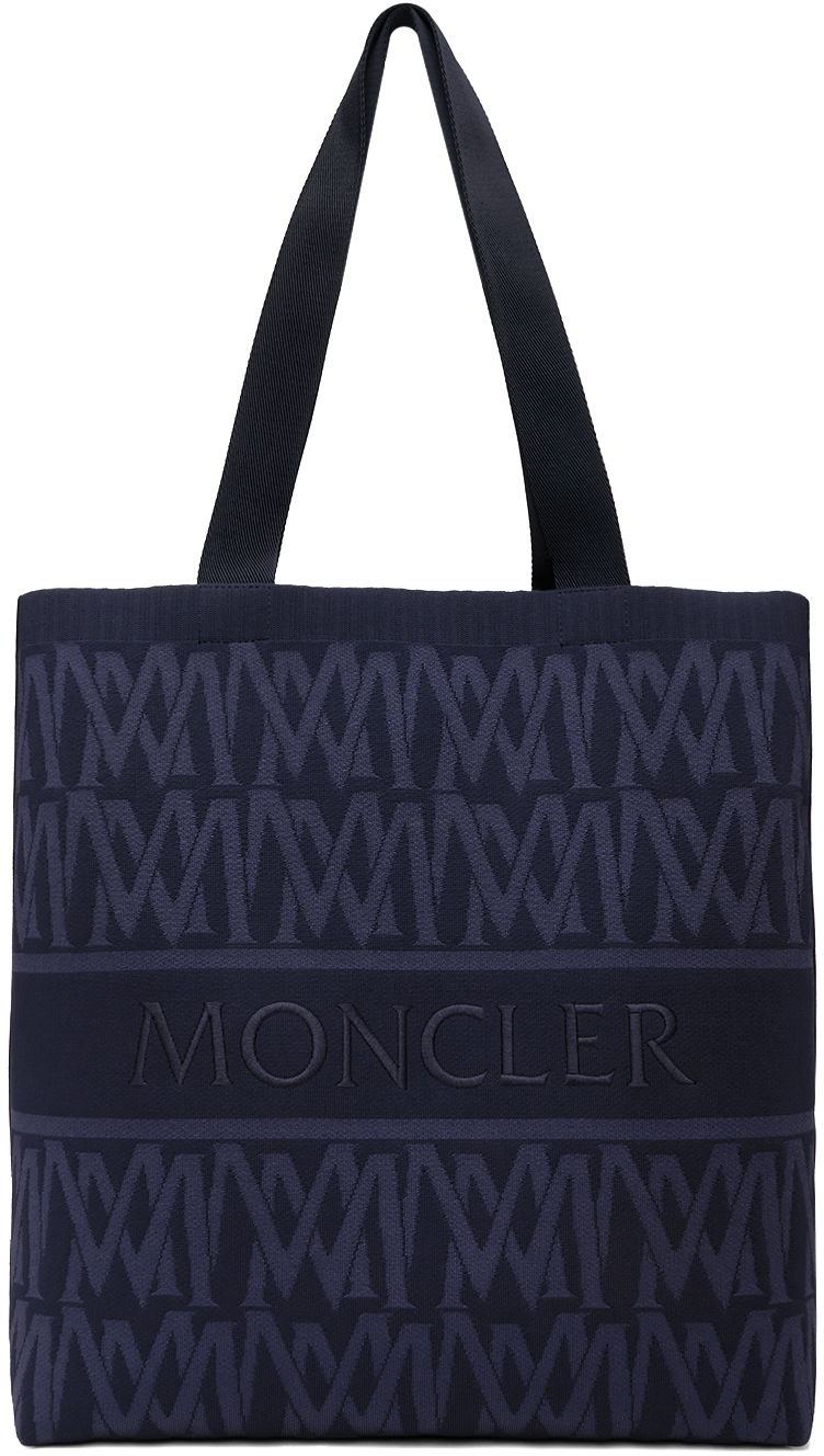 Tote bag Moncler Navy Knit Tote Mornarica | J109A5D00010M4078