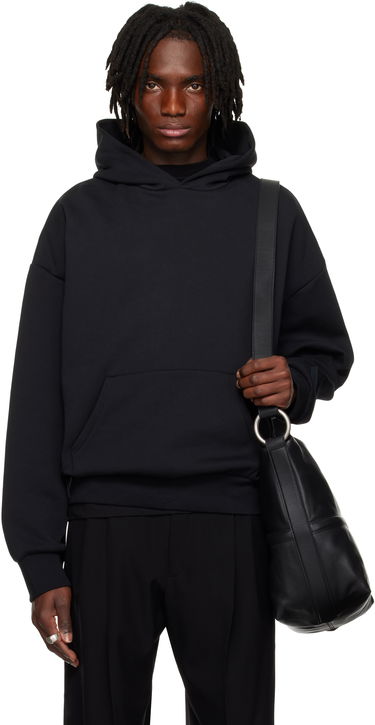Pulover Fear of God Fear of God ESSENTIALS Classic Hoodie Črna | 192AS252050F, 0