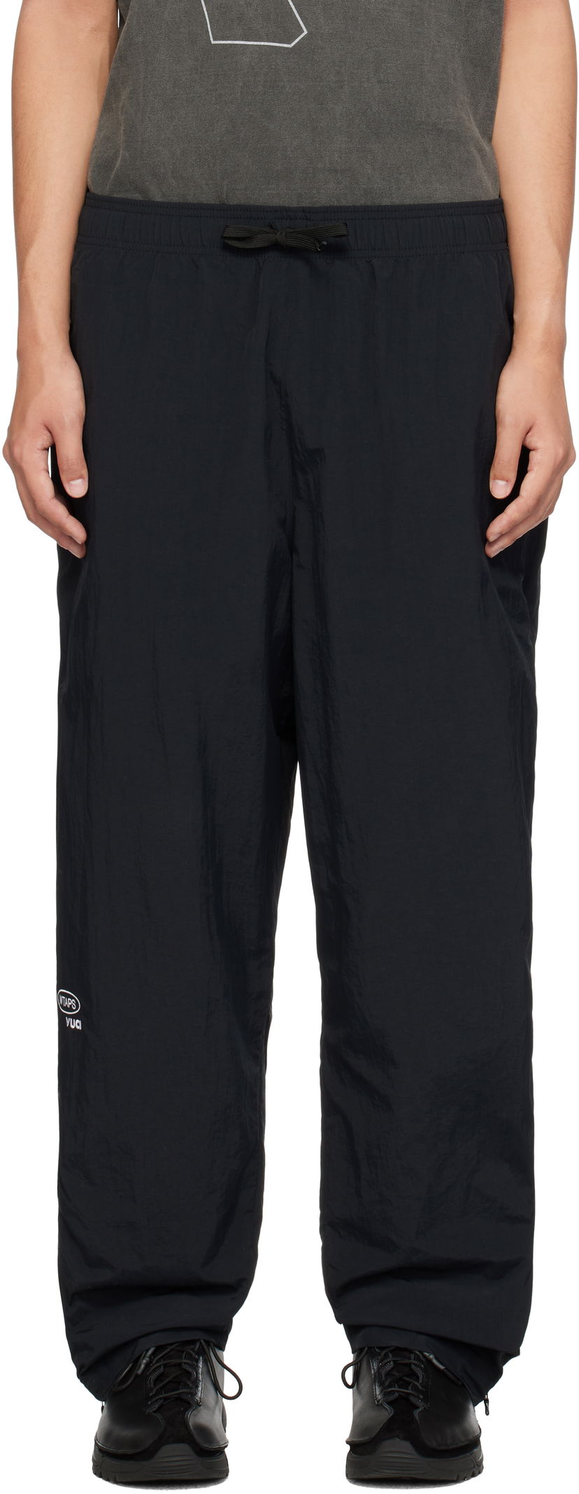 Cargo hlače WTAPS Sweatpants 01 Črna | 242CWDT-PTM01