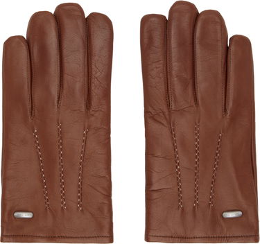 Rokavice OUR LEGACY OUR LEGACY Piped Seam Leather Gloves Rjava | A4258HA, 0