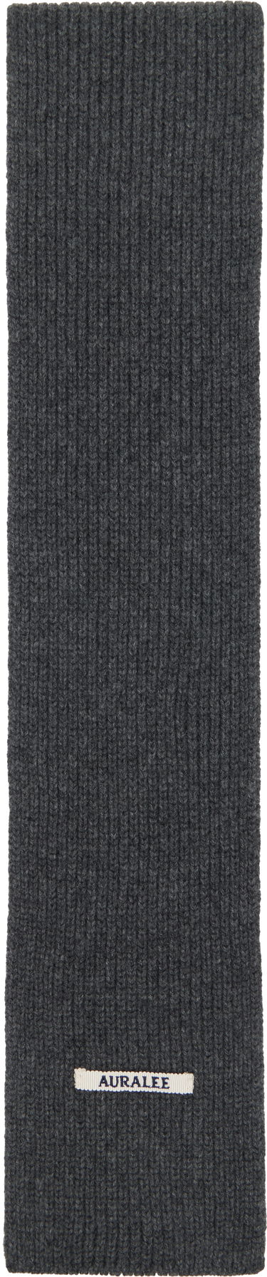 Šala AURALEE AURALEE Light Cashmere Knit Stole Siva | A25AM07CJ, 2