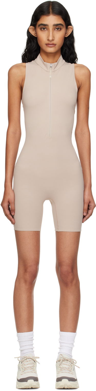 Bodi On Running Zendaya Edition Gloria Sleeveless Mock Neck Bodysuit Bež | 1WF31040603, 0