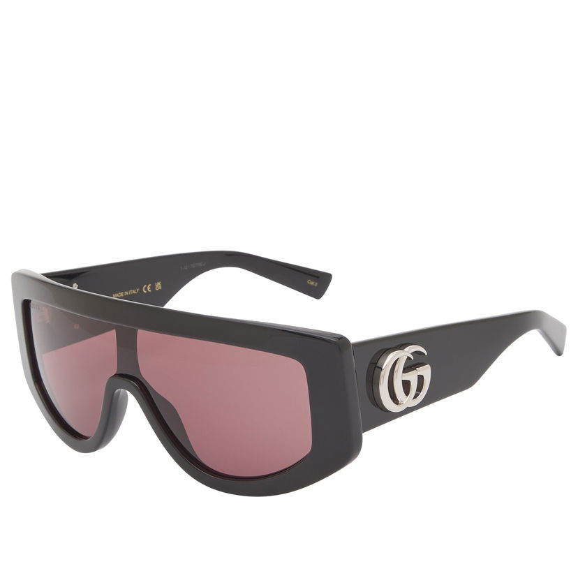 Sončna očala Gucci Oversized Shield Sunglasses Črna | GG1950S-002