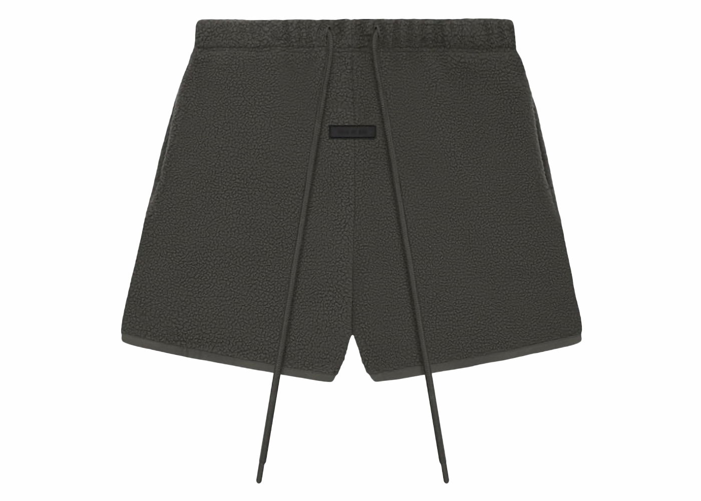 Kratke hlače Fear of God Essentials Polar Fleece Short Ink Črna | 160SP244260F, 0