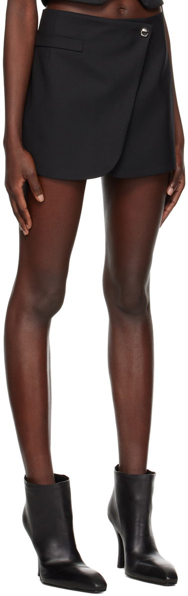 Krila Coperni Coperni Tailored Wrap Miniskirt Črna | COPJ24106, 1