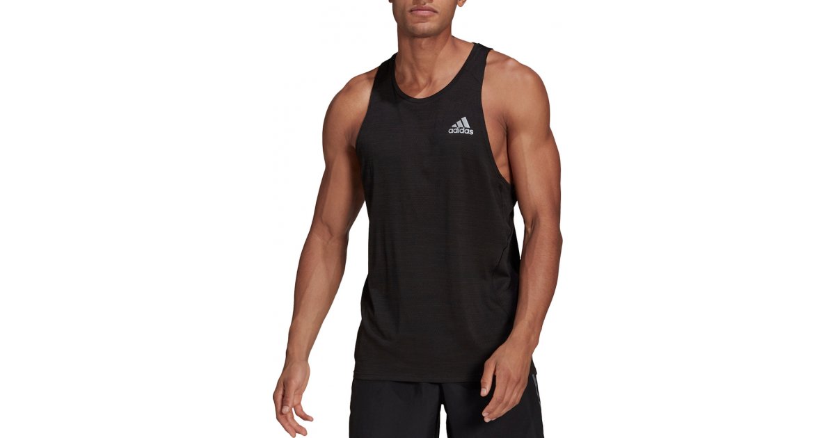 Majica brez rokavov adidas Performance Tee Runner Črna | gn2164, 1