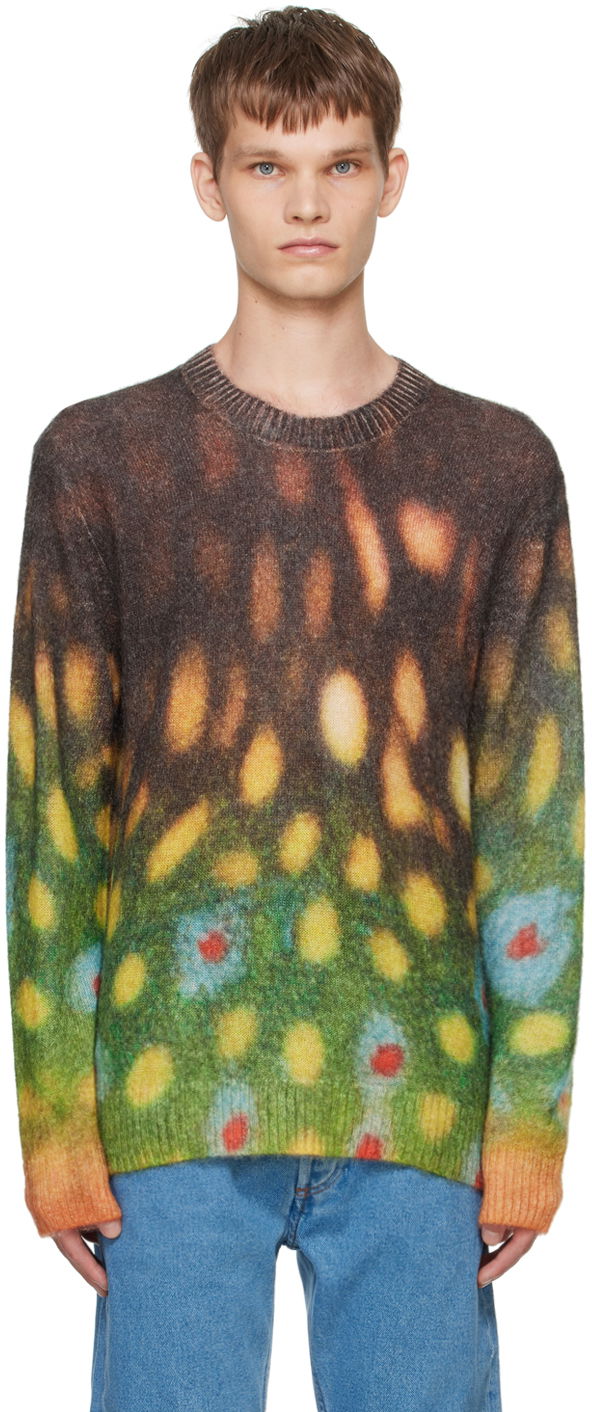 Pleteni pulover A.P.C. Multicolor Tame Impala Edition Rocker Sweater Večbarvna | WOART-M23395