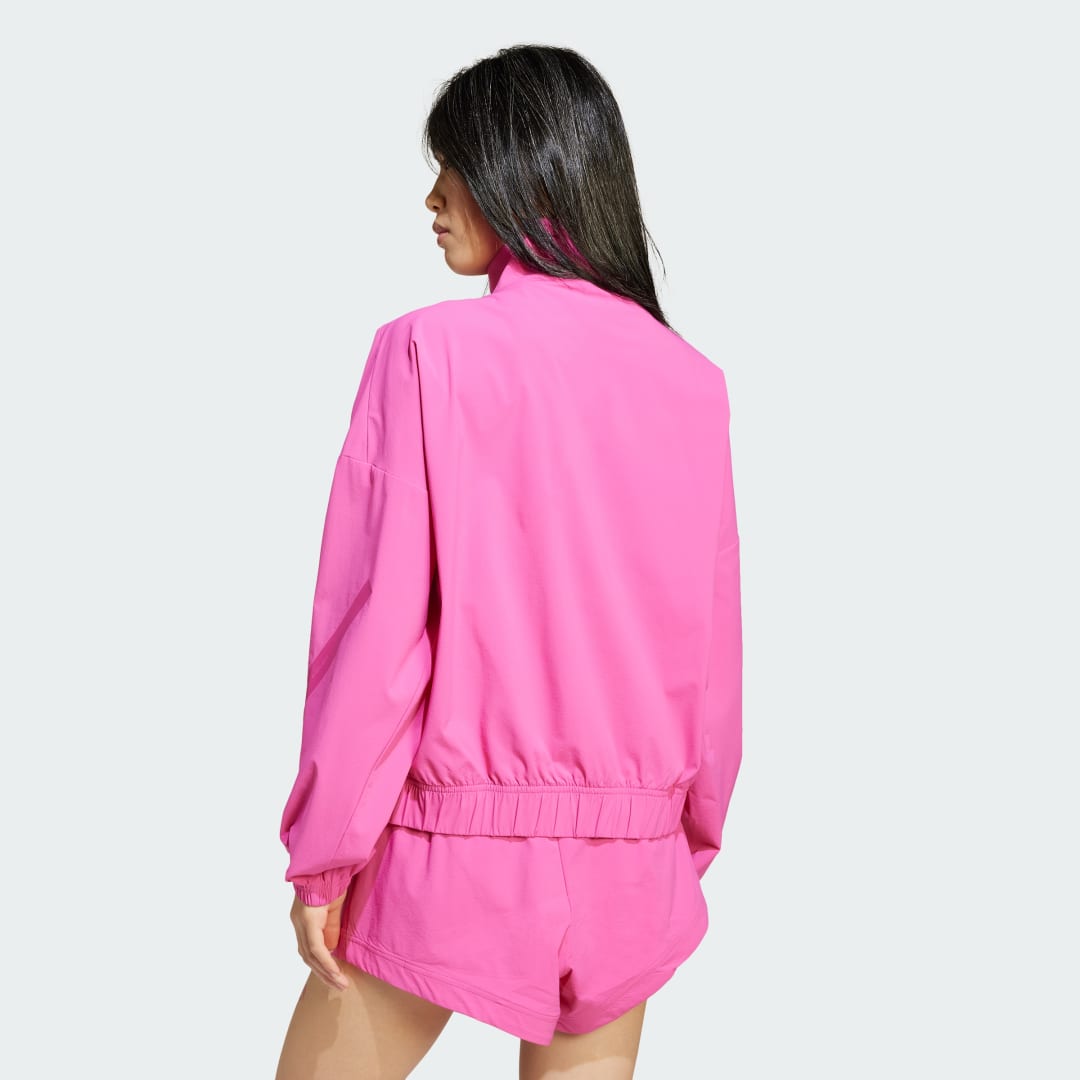 Vetrovka adidas Performance Z.N.E. Woven Full-Zip Track Jacket Roza | JP4191, 1