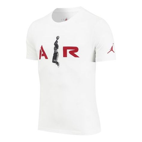 Majica Jordan Jordan Flying Man Dunk Short Sleeve T-Shirt Bela | CZ2330-100