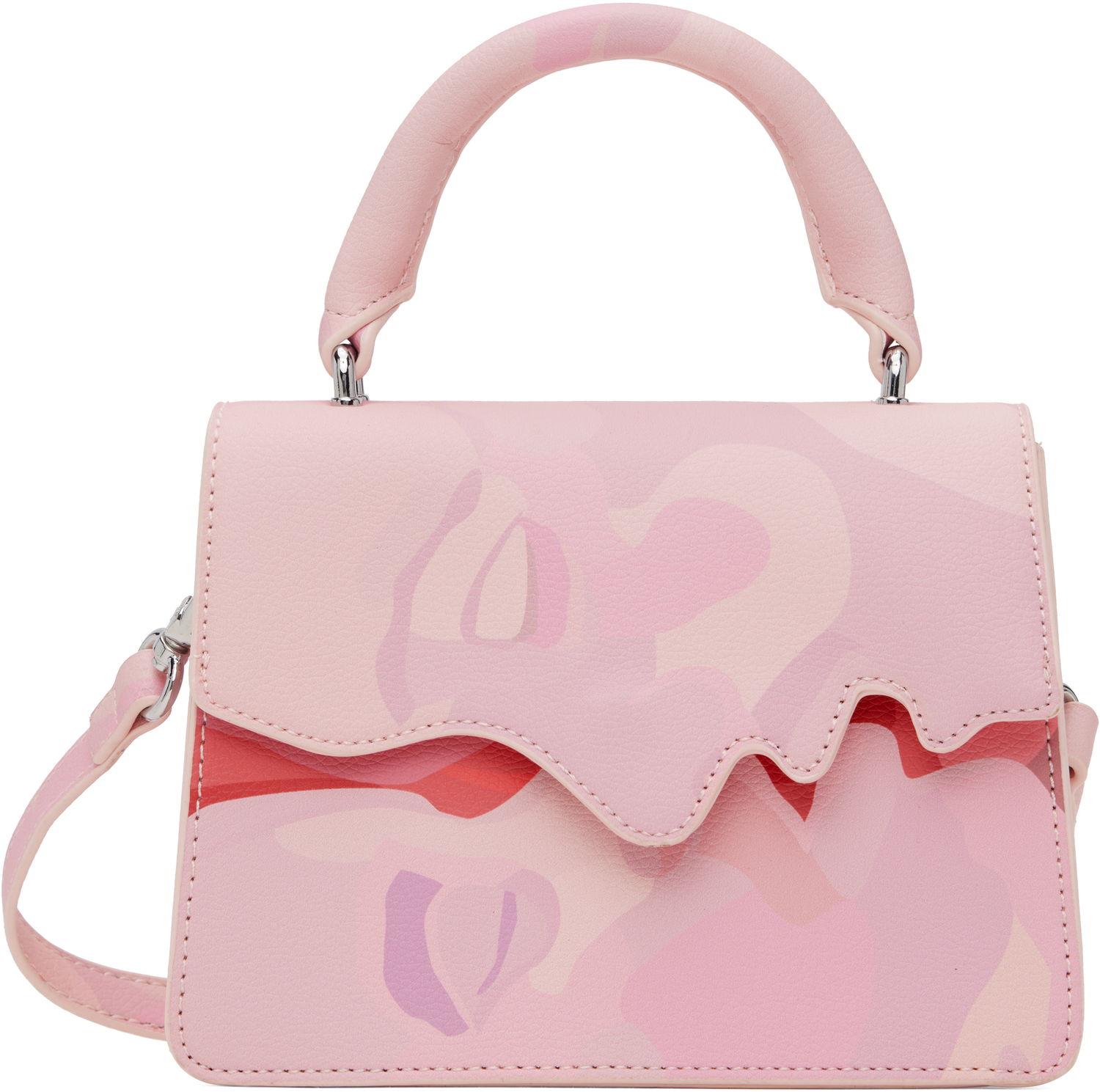 Torbica KidSuper KidSuper Kissing Handbag Roza | Kissing Bag [Pink], 0