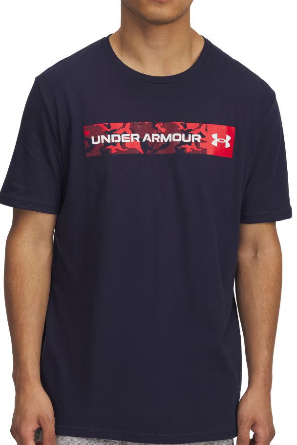 Majica Under Armour Under Armour Camo Chest Stripe Short Sleeve T-Shirt Mornarica | 1376830-411, 0