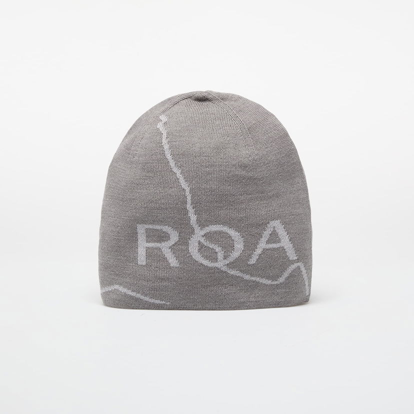 Beanie ROA ROA Logo Wool Beanie Siva | RBUW288YA12 GRY0001