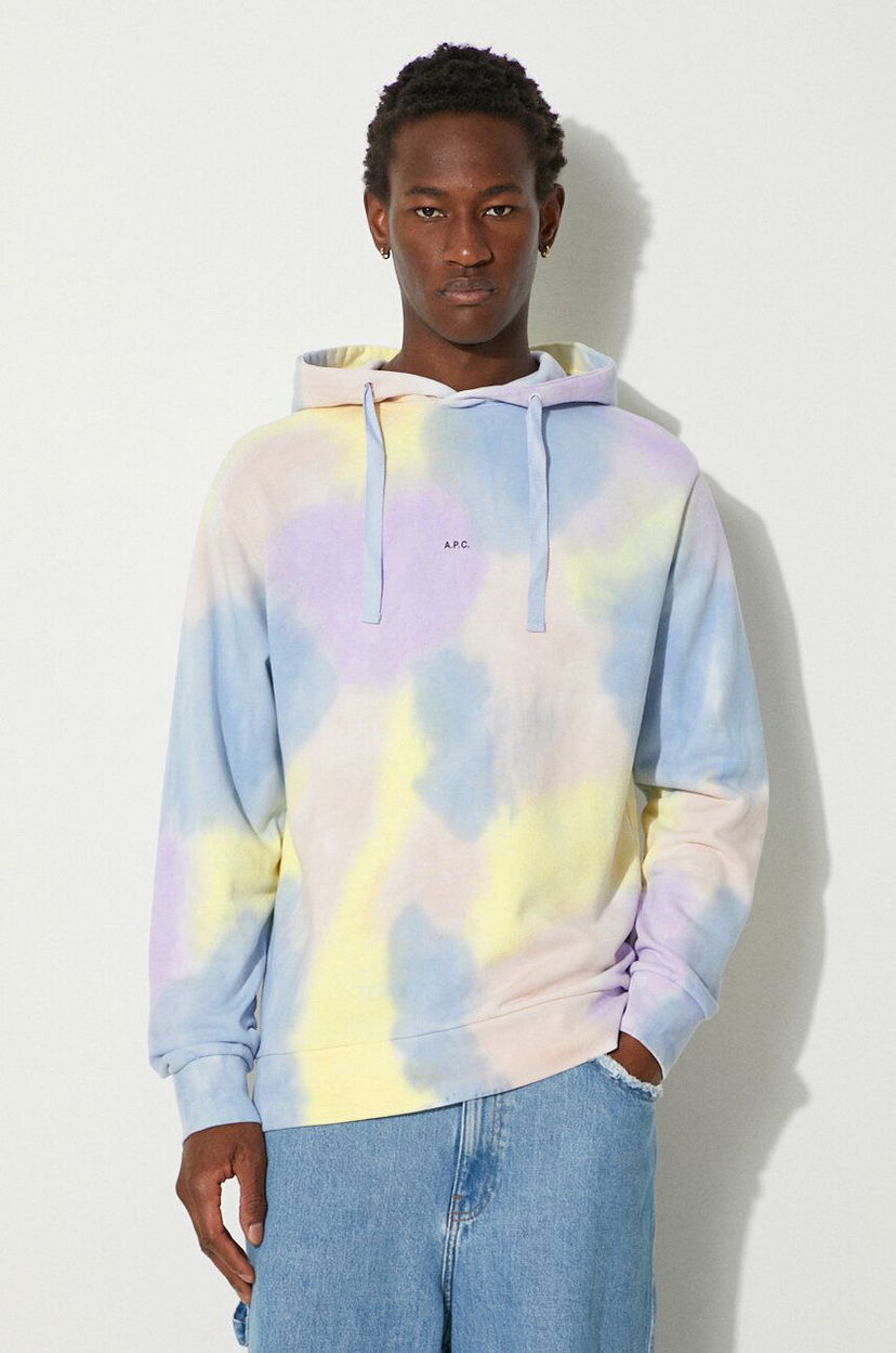 Pulover A.P.C. Hoodie Victor Multicolor Večbarvna | COEWP.H27703