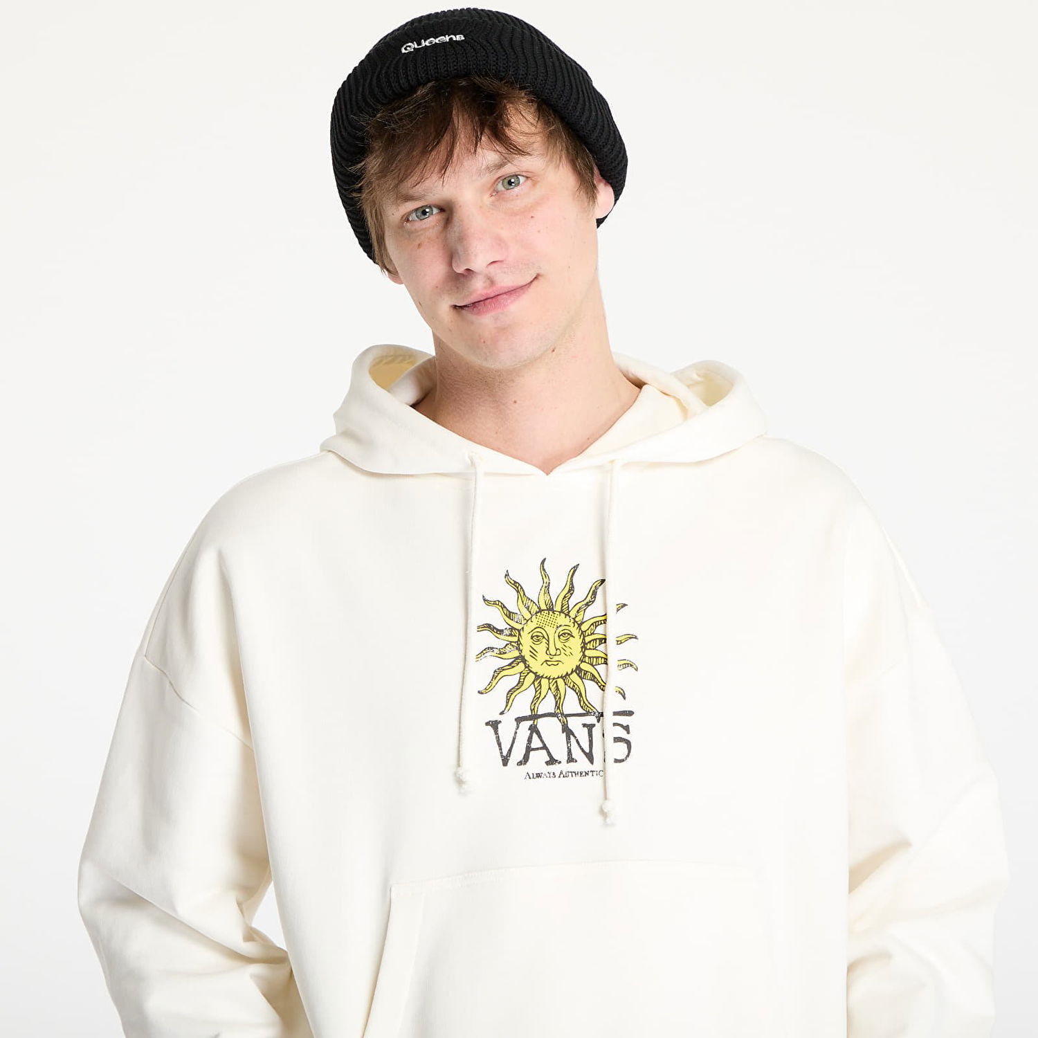 Pulover Vans Vans Cosmic Ray Retro Pullover Hoodie Bela | VN000NXTFS8, 1