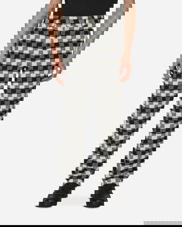 Hlače Dickies Tweed Check Pants Črna | DK0A4Y4X E901, 4