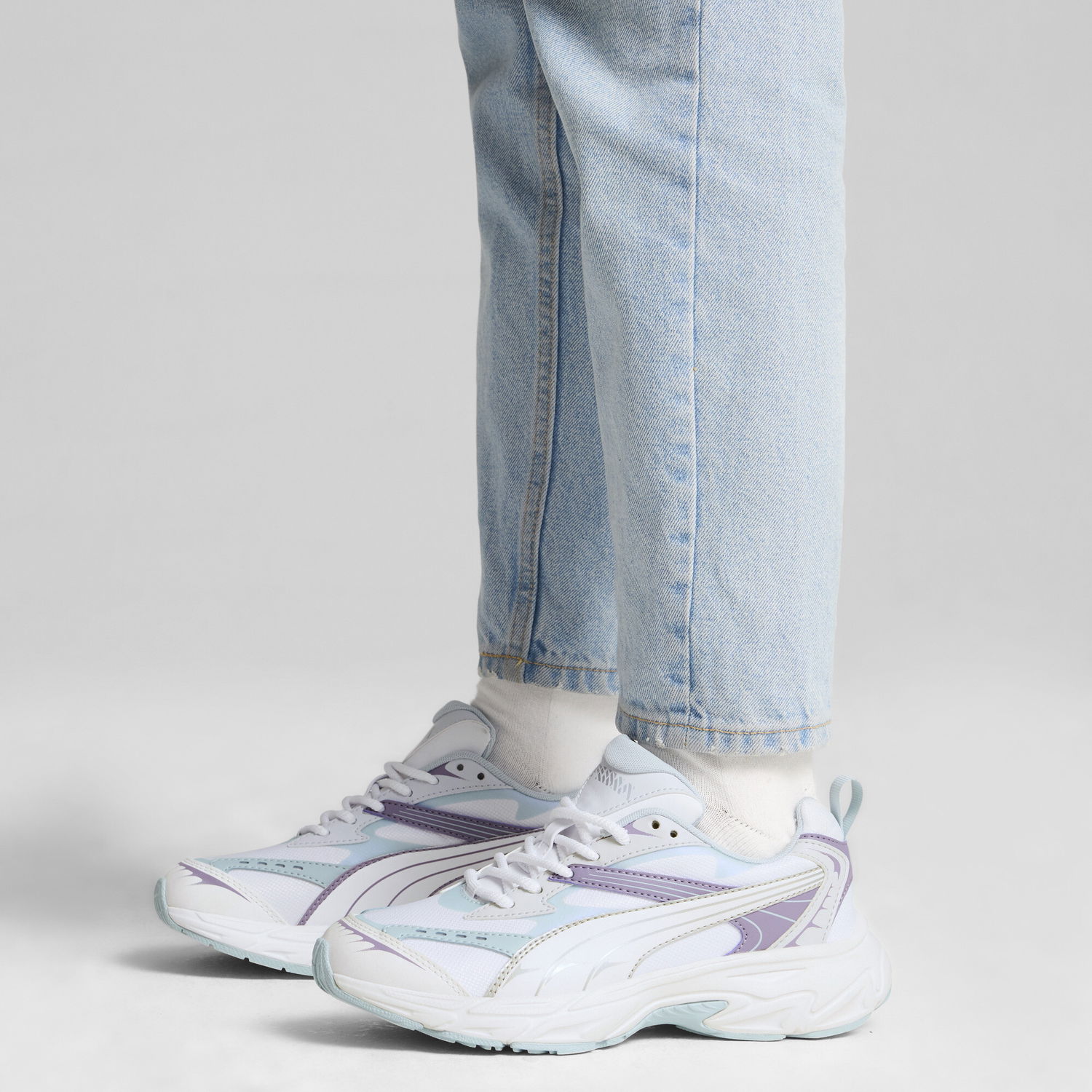 Superge in čevlji Puma PUMA Morphic Futro-Glam Bela | 397768_01, 1