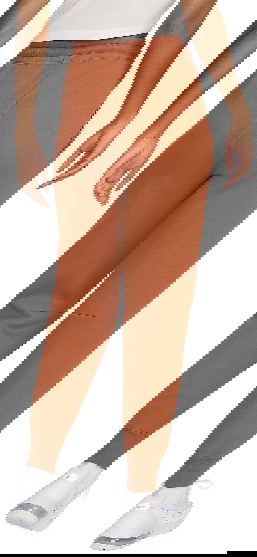 Trenirka Nike NSW TCH FLC MR JGGR Oranžna | fb8330-825, 1