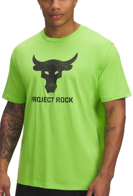 Majica Under Armour Project Rock Brahma Bull Short Sleeve T-Shirt Zelena | 1383191-362