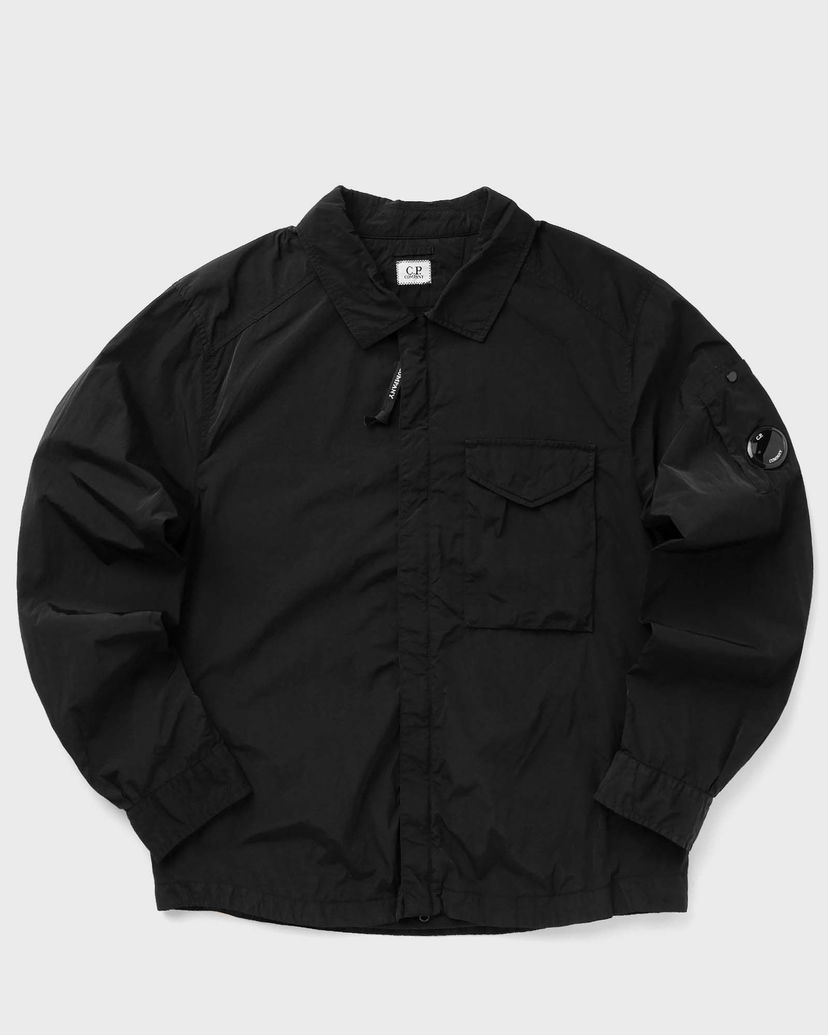 Jakna C.P. Company CHROME-R LENS OVERSHIRT Črna | 17CMOS095A005904G-999
